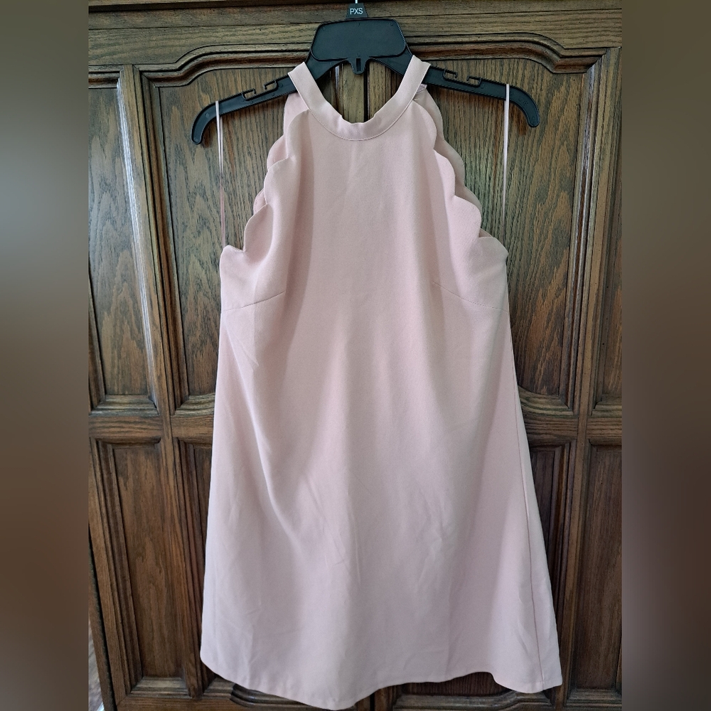 Sleeveless shift dress small